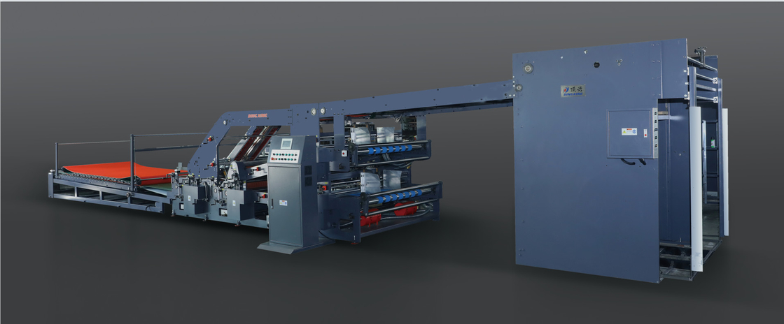 1650 * 1400 มม. กระดาษแข็งลูกฟูกเครื่องเคลือบบัตร Servo Motor Alignment