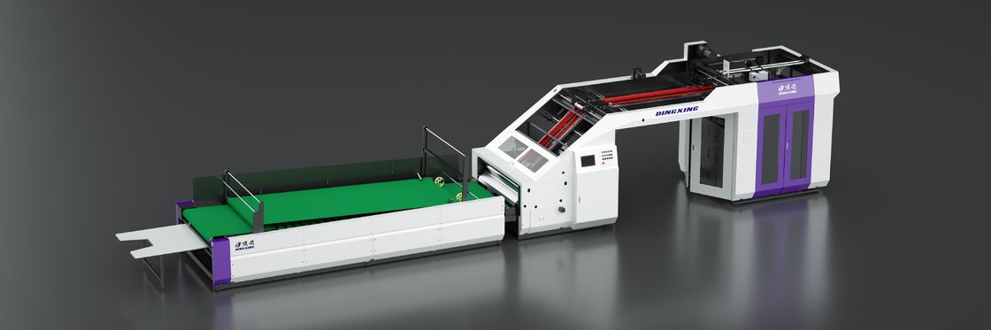 เครื่องเลมเนอร์ความเร็วสูง เครื่องเลมเนอร์ฟลอยต์ความเร็วสูง วัสดุแผ่นกระดาษ ความหนาเลมเนอร์ช่วง 1 ถึง 10 มม อุปกรณ์บรรจุอุตสาหกรรม