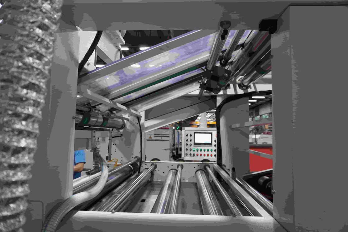 อุปกรณ์เคลือบกระดาษกระดาษความเร็วสูง ความยาวรวม 15200mm และความเร็ว 150m/min