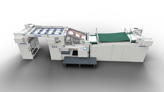 เครื่องเคลือบกระดาษแข็งความกว้าง 1410 มม. ความเร็วสูง DX-1410